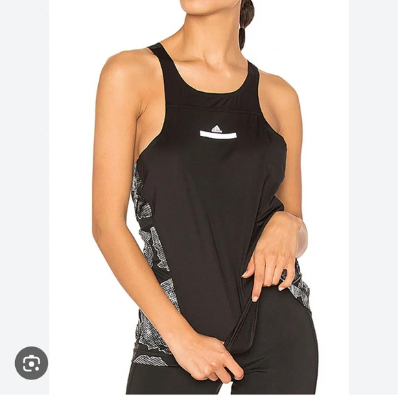 adidas by Stella McCartney Run Adizero Tank in Black size S - Picture 12 of 12